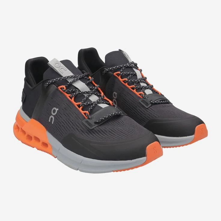 On Running Art. Cloudnova Schwarz / Orange 2 On Running Art. Cloudnova Schwarz / Orange – Bild 2
