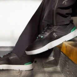 On Running Art.  The Roger Spin Schwarz / Grün -On Running senkel 1331040028